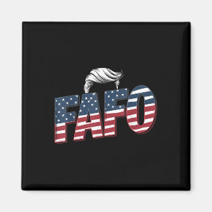 Aimant Funny Fafo Trump Photo _2