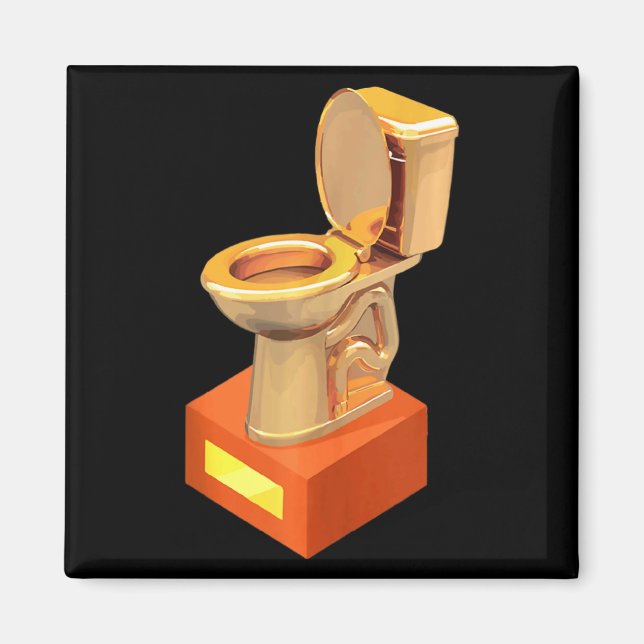 Aimant Funny Fantasy Football Loser Toilet  (Devant)