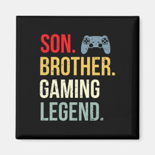Aimant Funny Gaming Boys Men Gamer Brother