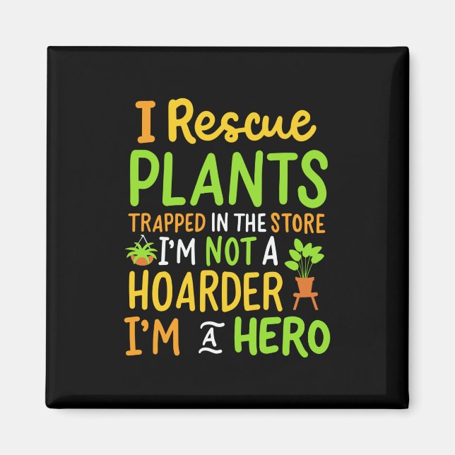 Aimant Funny Gardening (Devant)