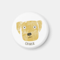 Funny Golden Labrador Retriever Chien Nom personna