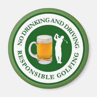 Aimant Funny Golf Thème