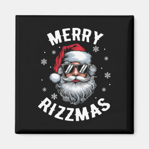Aimant Funny Joyeux Rizzmas Sigmas Enfants Ados École Chr