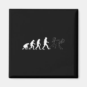 Aimant Funny Karate Evolution Karate Stick Figure