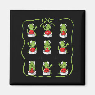 Aimant Funny Lizard Lizard Lizard Bouton animal Mème