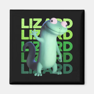 Aimant Funny Lizard mème Animal Femmes Hommes
