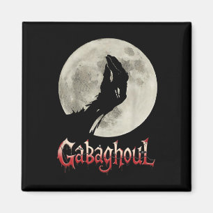 Aimant Funny Lune à main Gabagool Halloween