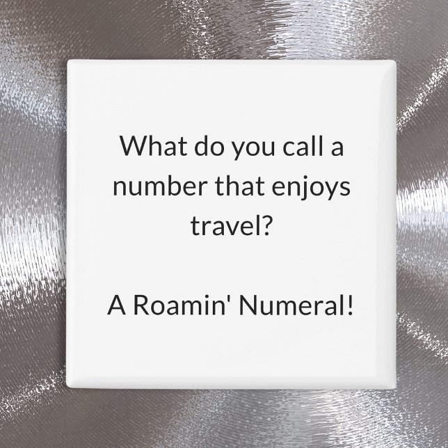 Aimant Funny Math Humour Algebra Joke Enseignant Cadeau (A funny magnet with a mathematics themed joke. A humorous gift for math teachers and students)