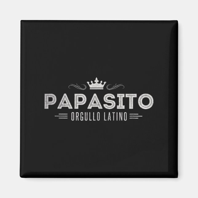 Aimant Funny Mens Papasito Father's Day Design For Man  (Devant)
