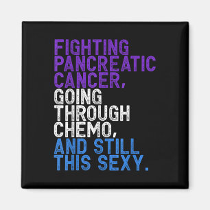 Aimant Funny Pancreatic Cancer Fighter Chemo Inspecteur p