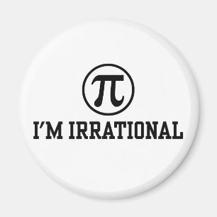 Aimant Funny Pi