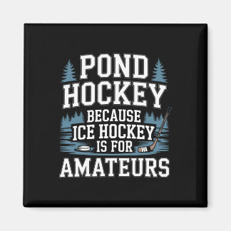 Aimant Funny Pond Hockey
