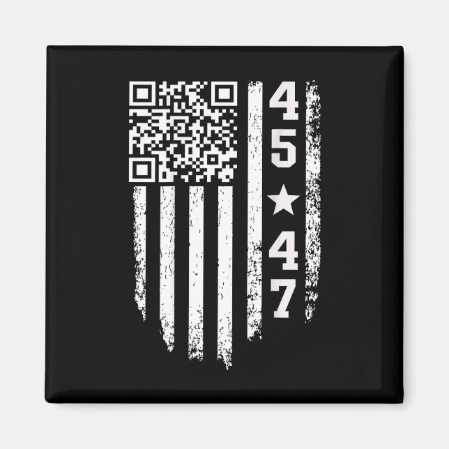Aimant Funny Qr President Trump 4547 Trump Dancing Code (Devant)
