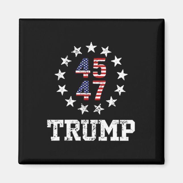 Aimant Funny Qr President Trump 4547 Trump Dancing Code 2 (Devant)