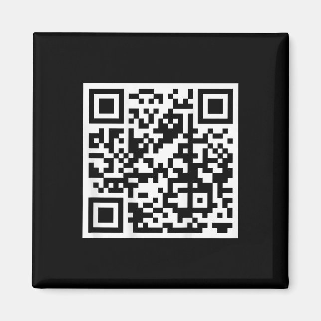 Aimant Funny Qr President Trump 4547 Trump Dancing Code O (Devant)
