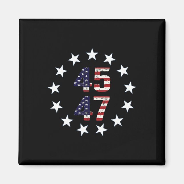 Aimant Funny Qr Président Trump Dance Code 1 (Devant)