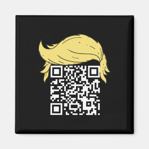 Aimant Funny Qr Président Trump Dance Code 2