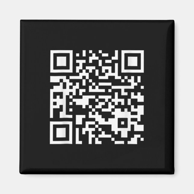 Aimant Funny Qr President Trump Dance Code (sur Byck) (Devant)
