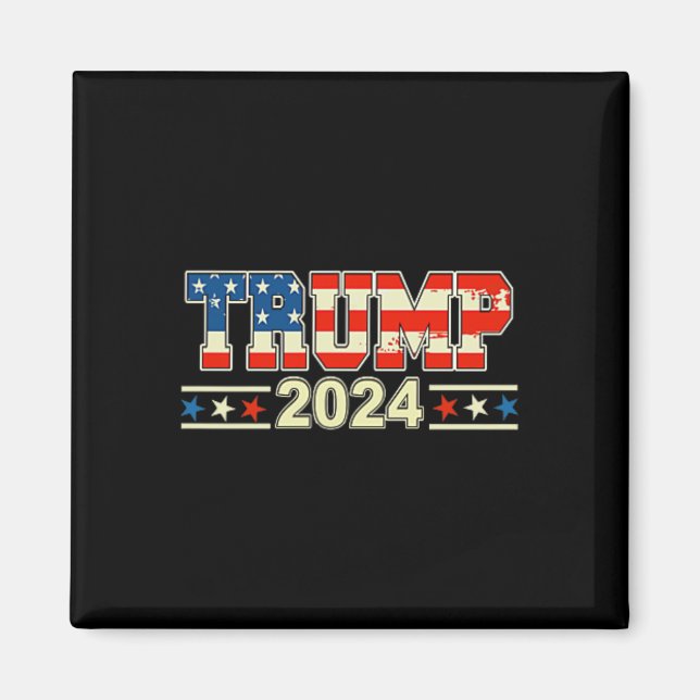Aimant Funny Qr President Trump Dance Code (sur Byck) 2 (Devant)