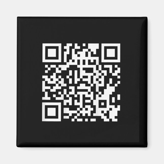 Aimant Funny Qr President Trump Dance Code (sur Byck) 5 (Devant)