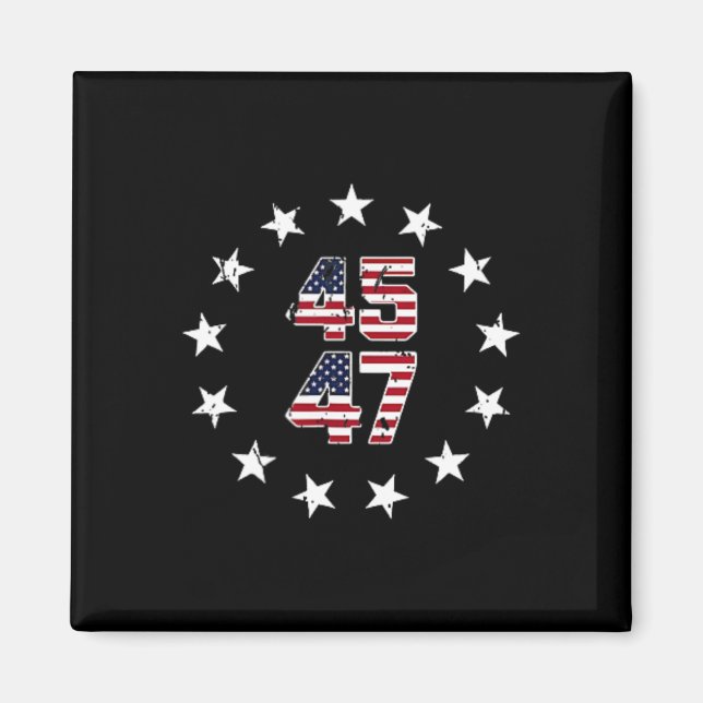 Aimant Funny Qr President Trump Dance Code (sur Byck) 7 (Devant)