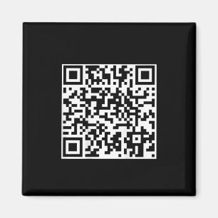Aimant Funny Qr President Trump Dance Code (sur le dos)