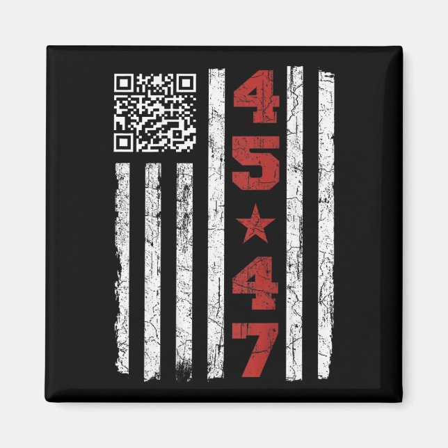 Aimant Funny Qr President Trump Dance Code Trump 4547 (su (Devant)