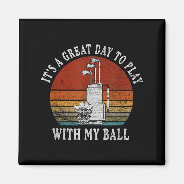 Aimant Funny Retre Golf Tee For Men Golf,funny Srt Father (Devant)