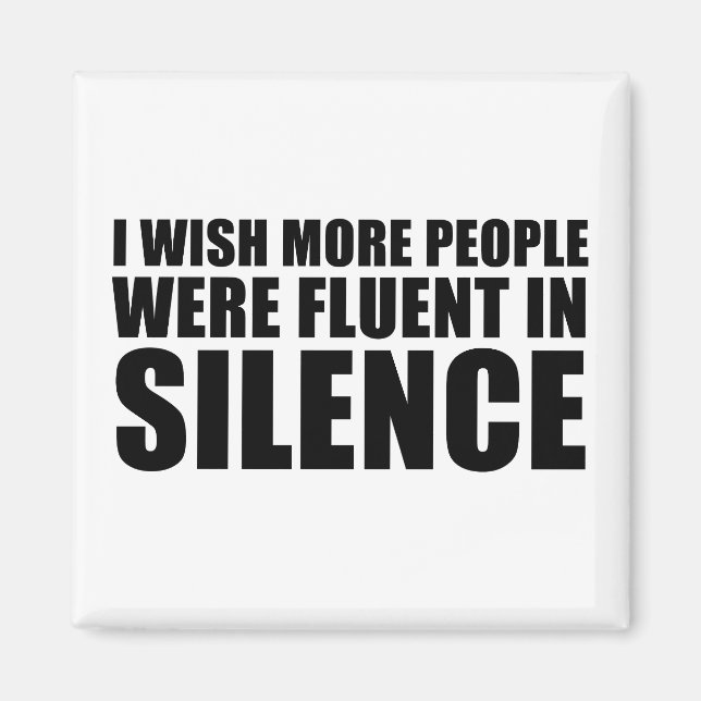 Aimant Funny sarcastique cite humour adulte sarcasme (Devant)