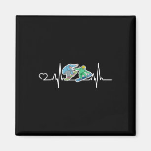 Aimant Funny Snowboard Graphisme Snowboard Design