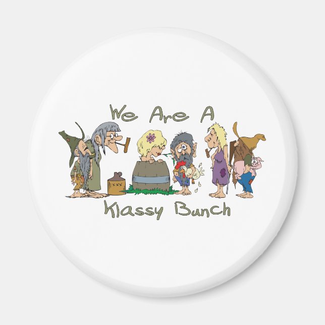 Aimant Funny Trailer Park (Devant)