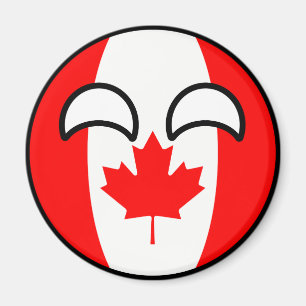 Aimant Funny Trending Geeky Canada Camptryball