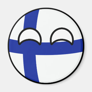Aimant Funny Trending Geeky Finlande Country