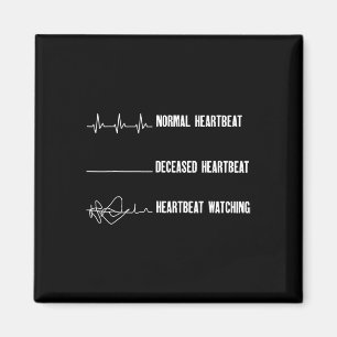 Aimant Funny Trending Gift Tee - shirt Uni-adultes Heartb