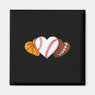 Aimant Funny Valentines Day Sketll Vendre Footll Coeurs G