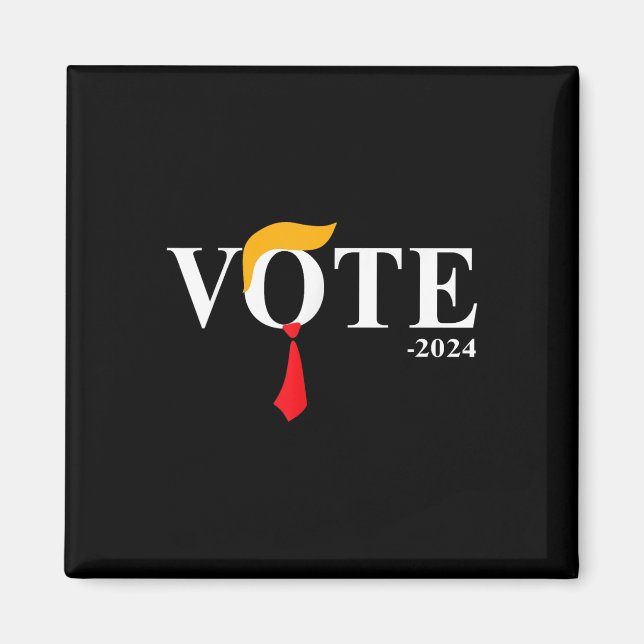 Aimant Funny Vote Trump 2024 Élastique à cheveux (Devant)