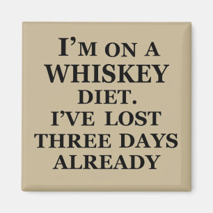 Aimant Funny whisky cite les paroles de whisky humour