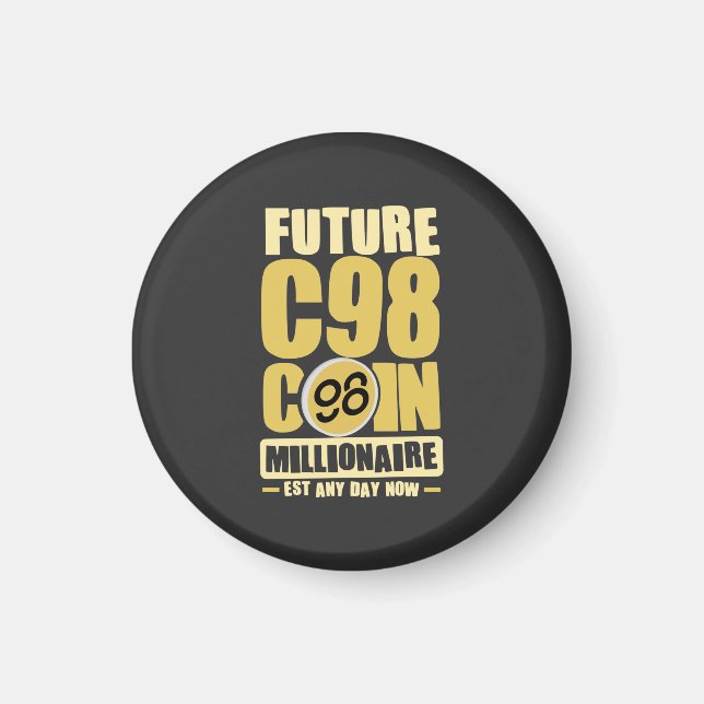 Aimant Futur C98 pièce millionnaire (Devant)