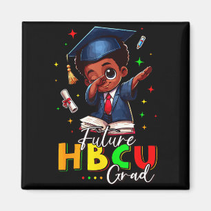 Aimant Futur diplômé Hbcu Histoire Garçon noir Diplômé Hb