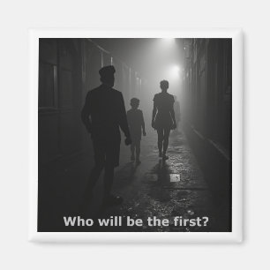 Aimant Futur dystopique foncé Bleak Moody Dark
