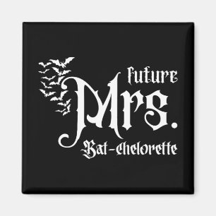 Aimant Futur gothique Mme la mariée assortie Bat Enterrem