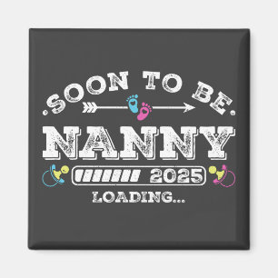 Aimant Futur Nanny 2025 Chargement Carré