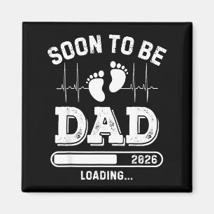 Aimant Futur Papa 2026 Annonce de Bébé en Route Pour