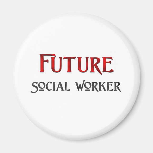 Aimant Futur travailleur social (Devant)