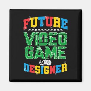 Aimant Future Concepteur De Jeu Vidéo T Shirt Boys Girls