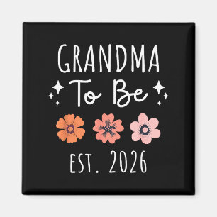 Aimant Future Grand-mère 2026 - Annonce de futur bébé pou