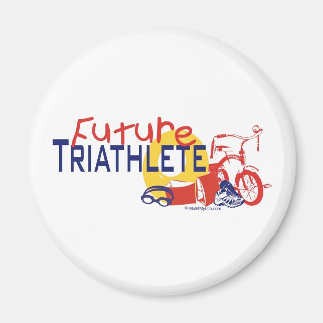 Aimant Future Triathlète (Devant)