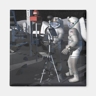 Aimant Futures missions 5 d'exploration d'espace