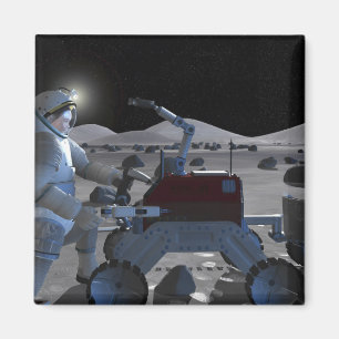 Aimant Futures missions 7 d'exploration d'espace