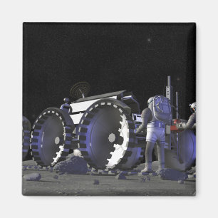 Aimant Futures missions 9 d'exploration d'espace